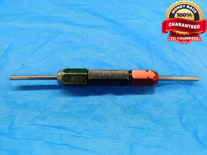 .1680 & .1820 CL X PIN PLUG GAGE GO NO GO .1719 -.0039 11/64 4.267 mm .168 .182 - DW18219BB2