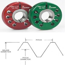 Metric Thread Ring Gage Pitch Diameters
