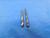 2PCS TSC 0.161 O.D. CARBIDE TWIST DRILL BIT AX50 120 1 1/16 LOC .161 #20 .1610 - AS2095BP2