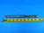 .749" O.D. HSS REAMER BS#9 TAPER SHANK LH SPIRAL 10 FL .749 19.0mm 3/4 UNDERSIZE - AR9997BM2