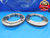 6 3/8 8 UNS 2A THREAD RING GAGES 6.375 6.3750 GO NO GO P.D.'S = 6.2914 & 6.2833 - DW18510BQ2