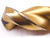 GUHRING 1.2344" TiN HSCO TWIST DRILL BIT 180524 MORSE TAPER #4 SHANK MT4 COBALT - AR10270BW2