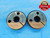 3/4 18 NS 3 THREAD RING GAGES .75 .750 .7500 GO NO GO P.D.'S = .7189 & .7109 - DW18790RD