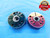7/16 14 NC 2 THREAD RING GAGES .4375 GO NO GO P.D.'S = .3911 & .3862 UNC-2 CHECK - DW18824RD