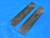 2PCS INDEXABLE CUTOFF PARTING / GROOVING BLADES 6" LONG X 1.25" WIDE X 2mm THICK - MS6217LVK2