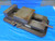 23 1/2 x 10 3/4  5 5/8 #104975 MACHINE VISE W/O JAWS OPENS TO 3 1/2" MACHINIST