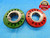 2" 6 ACME MODIFIED THREAD RING GAGES 2.0 2.00 GO NO GO P.D.'S = 1.8760 & 1.8517 - DW19128BX2