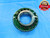 2" 10 UN 2A THREAD RING GAGE 2.0 2.00 2.000 2.0000 GO ONLY P.D. = 1.9331 CHECK - DW19318BX2