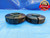 1.4370 8 UN 2A THREAD RING GAGES 1.437 GO NO GO P.D.'S = 1.3537 & 1.3467 1 7/16 - DW18992BX2