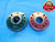 1 1/8 6 MOD ACME THREAD RING GAGES 1.125 1.1250 GO NO GO P.D.'S = 1.0010 & .9767 - DW18948BX2