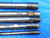 5pc LOT OF DAPRA 1" 3/4" 1/2" DIA. SQUARE SHOULDER INDEXABLE END MILLS  - MH3041AB3