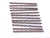 12PCS VIKING 9/64 O.D. COBALT JOBBER LENGTH TWIST DRILL BIT 08060 .1406 - VDT-MS6651
