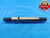 3/8 27 NS SET THREAD PLUG GAGE .375 .3750 GO NO GO P.D.'S = .3509 & .3489 CHECK - DW22732RD