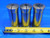 LOT OF 3pcs 5C COLLETS SIZES 3/8 1/2 7/8 NO DUPLICATES SET .375 .5 .875 .50 .500 - TH1270CLN