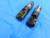 2pcs KENNAMETAL THREAD MILL STEEL END MILL 1" SHANK 1 FL K118TM 1RW100 STN27T - MH3521AM3