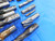 LOT OF HSS END MILLS 1" 3/4" 1-1/4" SHANK DIA FINISHING ROUGHING BRIDGEPORT MILL - MH3761BP2