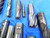 LOT OF HSS END MILLS 1" 3/4" 1-1/4" SHANK DIA FINISHING ROUGHING BRIDGEPORT MILL - MH3761BP2