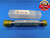 NEW 7/8 16 UN 3B VERMONT THREAD PLUG GAGE .875 GO NO GO P.D.'S = .8344 & .8391 - DW23602LVR
