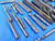 MIXED LOT BRIDGEPORT MILL MACHINE SHOP TOOLING END MILLS REAMERS DRILL BITS HSS - MH3906BP2