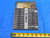 SET OF DELTRONIC TENTH PIN PLUG GAUGES 15/64" .2332 - .2356 IN .0001 .2344 GAGES - JH2805LVR