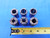 6pc LOT ERICKSON KENNAMETAL DA180 COLLETS SIZES 3/8 - 23/32 NO DUPLICATES SET - MS6771LVR