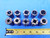 10pc LOT ERICKSON KENNAMETAL DA180 COLLETS SIZES 3/8 - 23/32 NO DUPLICATES SET - MS6768LVR