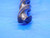 W&B 13/16 O.D. HSS TWIST DRILL BIT MORSE TAPER #3 SHANK 11 1/2 LOC .8125 MT3