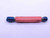 9/16 12 NC 3 THREAD PLUG GAGE .5625 GO NO GO P.D.'S = .5084 & .5124 UNC-3 CHECK - DW24624RD
