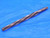 CLEVELAND TWIST DRILL #8 OD HSS TAPER PIN REAMER SPIRAL 6 FLUTE CTD No. 8 USA - AB0474AG3