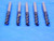 5PCS WALTER TITEX #33 TFL HSS SCREW MACHINE DRILL BIT A1149TFL-NO33 0.113 .113 - AB0489CU2
