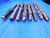 LOT OF 22 HSS END MILLS PUTNAM MRCO QUINCO WITH VARIOUS SIZES FROM 1/2 TO 1 3/8 - AB0506CP2