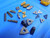 21pc MACHINIST LOT ASSORTED CARBIDE INSERTS TURNING GROOVING TOP NOTCH INDEXABLE - HS1335CK2