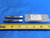 2pcs NEW 3/8 - 16 GH3 HSS TAPER HAND TAP 4 STRAIGHT FLUTE .375 H3 3/8-16 - RB0685BW2