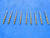 10PCS FTT #41 TIN HSS COUNTERBORE TWIST DRILL BIT CBOR 043-098 0.096 SHANK .096 - RB0786BW2