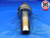 HSK63A TECHNIKS 5/8 ID SHRINK FIT TOOL HOLDER .625 95mm PROJ. HSK63A-SFC5/8"-95 - MS6808BB3