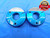 M40 X 1.5 6g VERMONT THREAD RING GAGES 40 GO NO GO P.D.'S = 38.994 & 38.844 - DW25561BF3