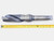 CLEVELAND 2 1/2 O.D. HSS TWIST DRILL BIT 7266 MORSE TAPER #5 SHANK 2.5 MT5 USA