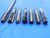 LOT OF 7 HSS 7/8 - 9 & 7/8 - 14 TAPS BOTTOMING PLUG SPIRAL POINT .875 NF NC - RB1980BT2