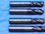 4 pcs 1/2 SOLID CARBIDE END MILLS SQUARE BALL NOSE & RADIUS LOC 1" & 2" .5 GARR  - BS0848AY3