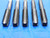 5pcs JARVIS 1/4 - 18 NPSF PIPE TAPS 4 STRAIGHT FLUTES .25 1/4-18 DRYSEAL TAPPING - RB2190CK2
