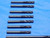 LOT OF 8 3/16" OD GARR REGROUND SOLID CARBIDE END MILLS 1/2" - 1" LOC .1875 - BS0879AY3