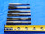 LOT OF 6pcs 1/2 - 20 NF HSS PLUG TAPS SPIRAL POINT & STRAIGHT FLUTE .5 1/2-20 - RB2266EY