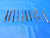 10pcs 8 - 32 NC GH2 / GH3 HSS PLUG & BOTTOMING TAPS STRAIGHT & SPIRAL POINT .164 - BS1034LVR