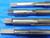 4pcs 3/8 - 24 NF GH2 GH3 HSS PLUG & TAPER TAPS SPIRAL POINT STRAIGHT FLUTE .375 - BS1072LVR