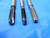 3 pcs FIELD 5/16 24 NF HSS PULLEY PLUG TAPS 2 & 4 STRAIGHT FL SPIRAL POINT .3125 - BS1064LVR