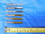 6pcs 5/16 - 24 NF GH3 SPIRAL POINT PLUG & BOTTOMING TAPS .3125 UNF THREADING - BS1063LVR