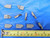 10pcs NEW 131-168 9X 883 CARBIDE BRAZED TURNING INSERTS LATHE TOOL BIT TIPPED - BS1099CP2
