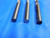 3pcs 7/32" O.D. SOLID CARBIDE BALL NOSE END MILLS 2FL 3/4" - 1 1/8" LOC  - BS1134AG3