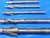 LOT OF 7 HSS COUNTERBORES VARIOUS BRAND & SIZES No.6 - 3/8" STRAIGHT SHANK - BS1169CP2