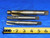 3 PCS CLEVELAND 5/8, 11/16 & 1" O.D. CHANGEABLE PILOT COUNTERBORES MT2 & MT3 - BR1375LVR